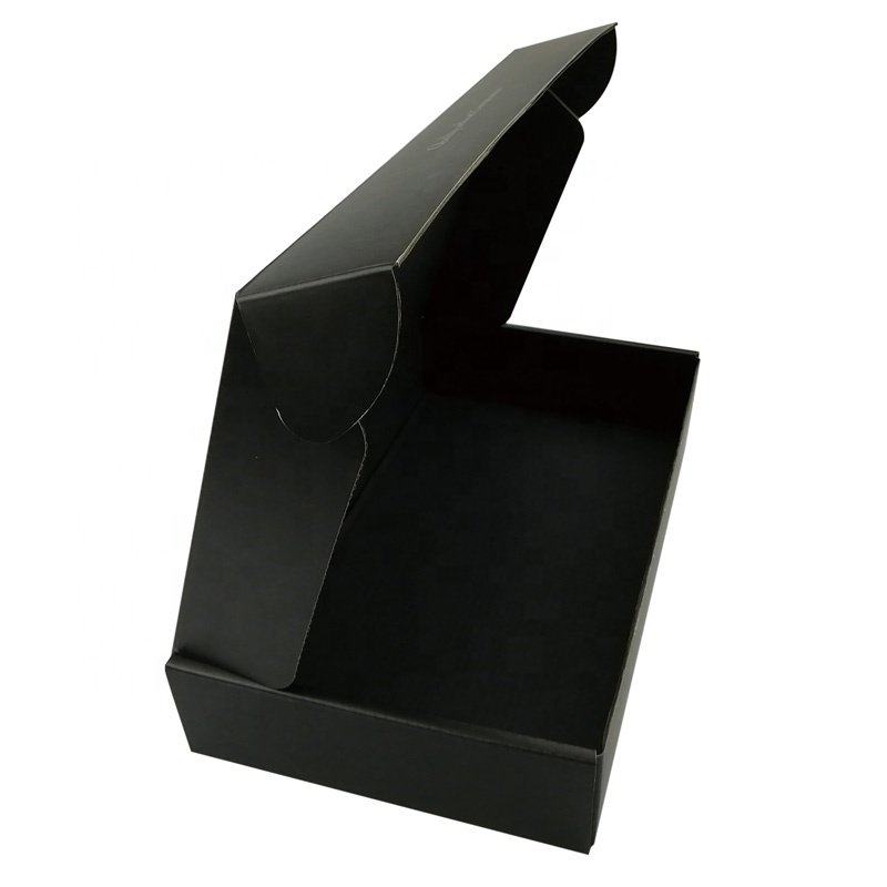 Die Cutting Corrugated Soft Touch Packaging Mailer Paper Box For Clothes