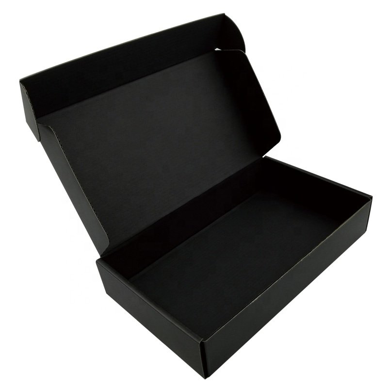 Die Cutting Corrugated Soft Touch Packaging Mailer Paper Box For Clothes