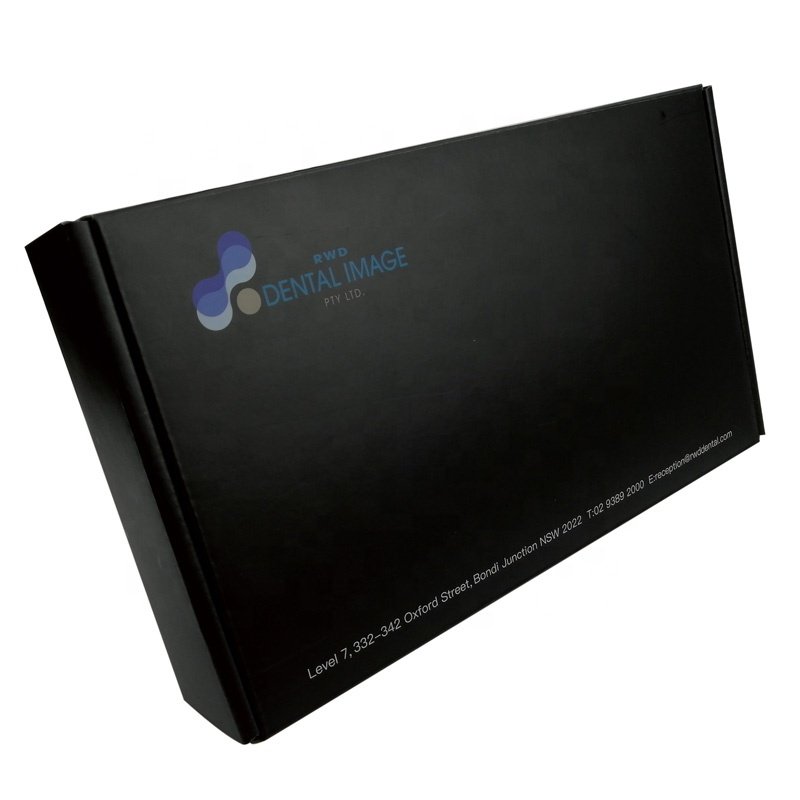 Die Cutting Corrugated Soft Touch Packaging Mailer Paper Box For Clothes
