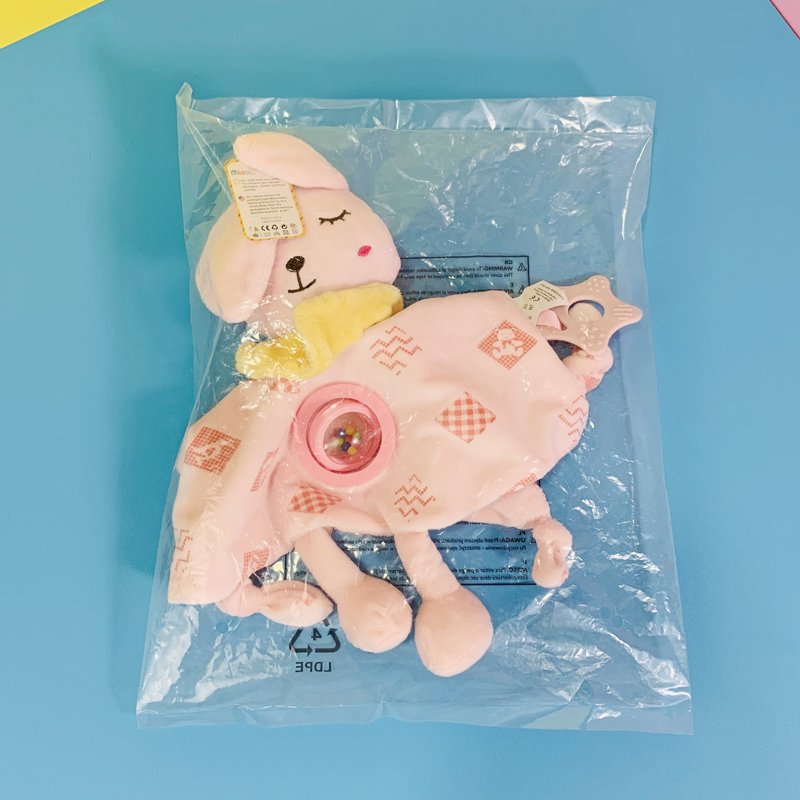 B088 New animal modeling pearl comfort towel baby lovely Plush triangle towel