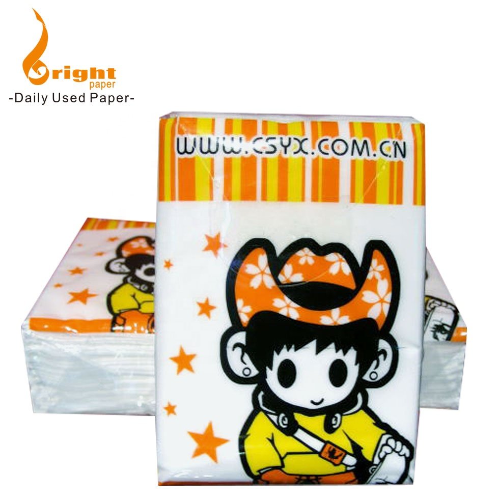 Wholesale good quality bulk pocket tissue packs Travel Paper Handkerchief