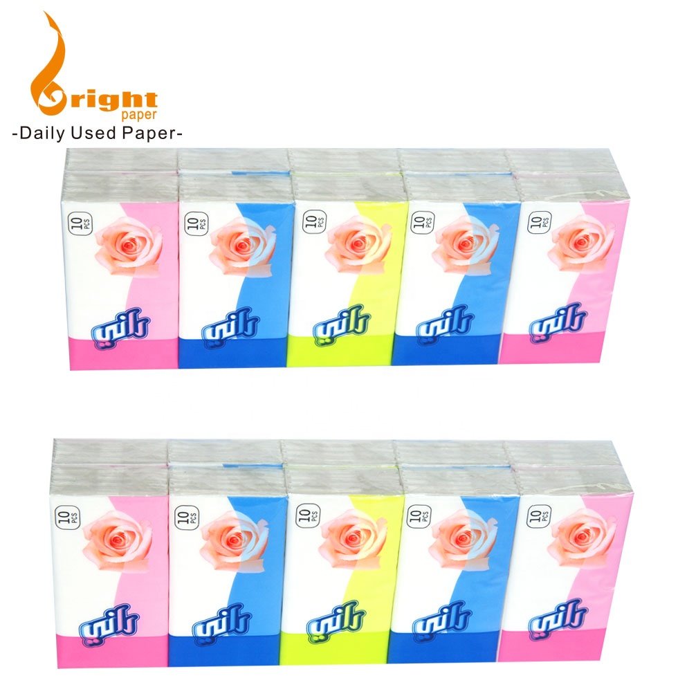 Wholesale good quality bulk pocket tissue packs Travel Paper Handkerchief