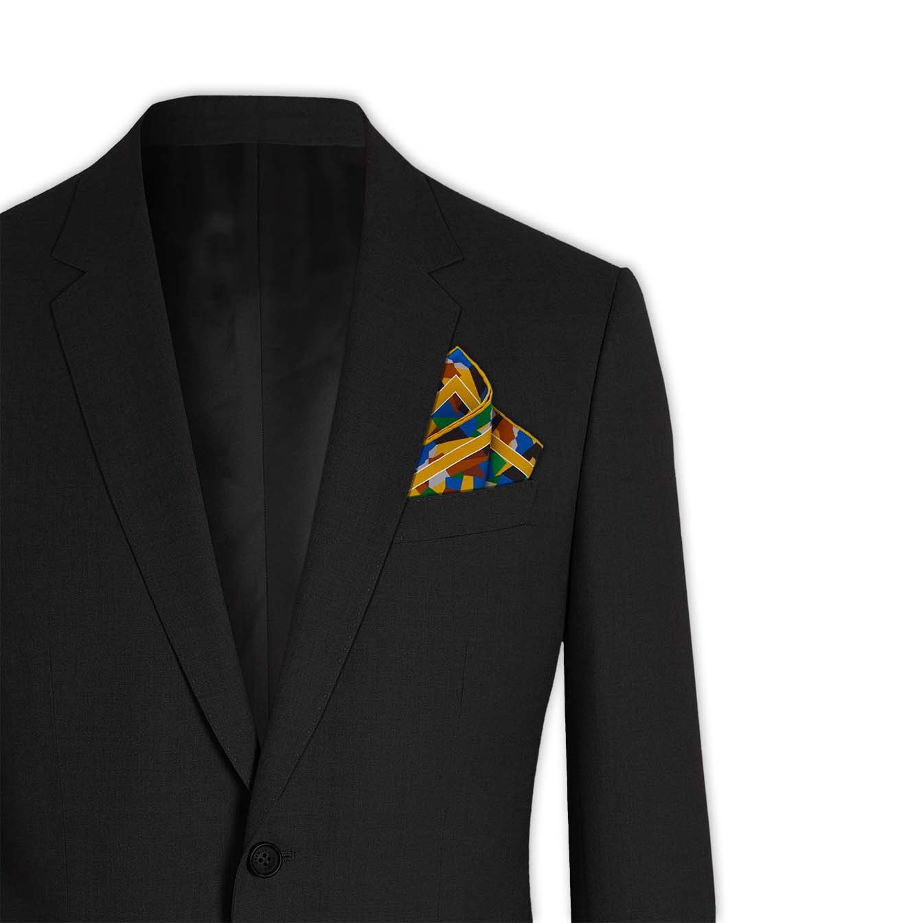 Made in Italy 100% Silk Pocket Square Palladiana Prime Rose - 33cm Length Twill Weaves - Optimal for Business Casual Style