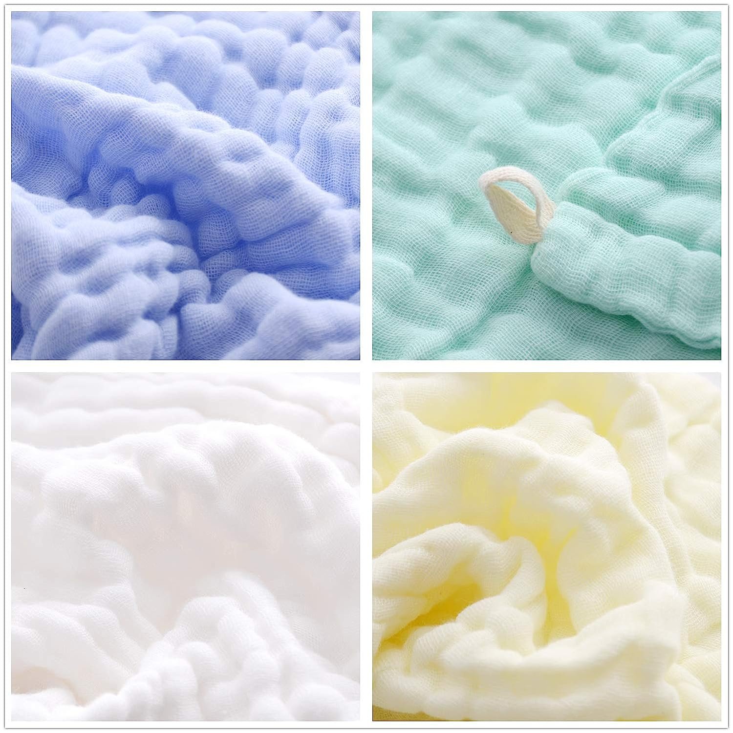 Hot sale toallas para bebe Baby Shower Hand Towels cotton baby muslin washcloth handkerchief