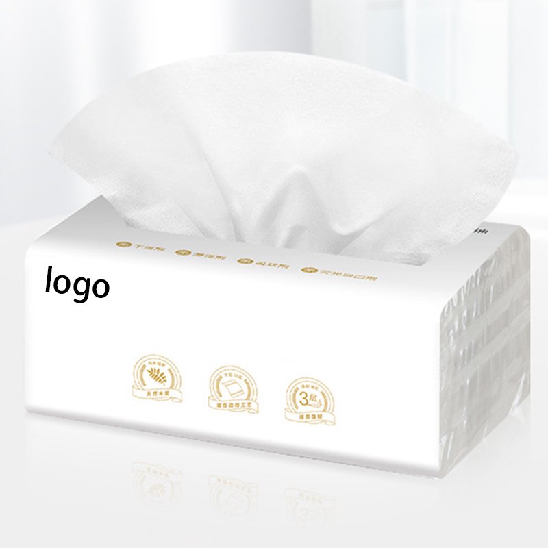 Hot Sale Ultra Soft Premium Custom Logo Organic Cheap Price 2 Ply 3 Ply 4 Ply Durability Facial Tissue Paper