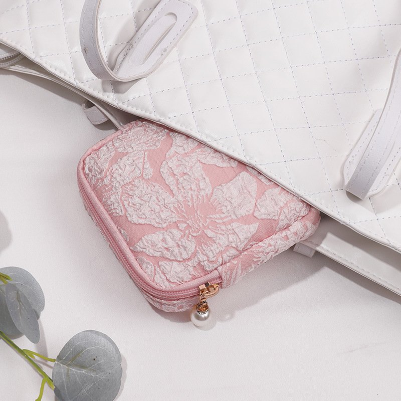 Auntie's handkerchief storage portable small bag, student menstrual sanitary napkins, monthly affairs