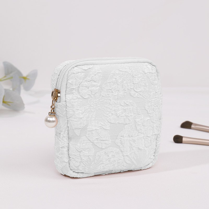 Auntie's handkerchief storage portable small bag, student menstrual sanitary napkins, monthly affairs