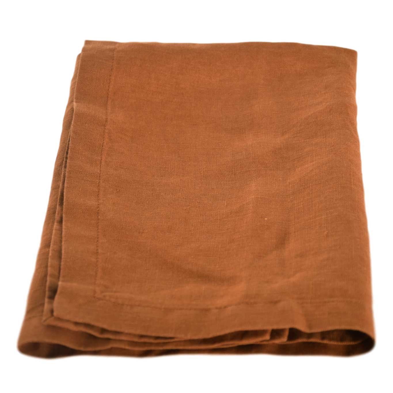 big sale for orange plain woven cloth table linen handkerchiefs 100% linen cocktail wedding napkins