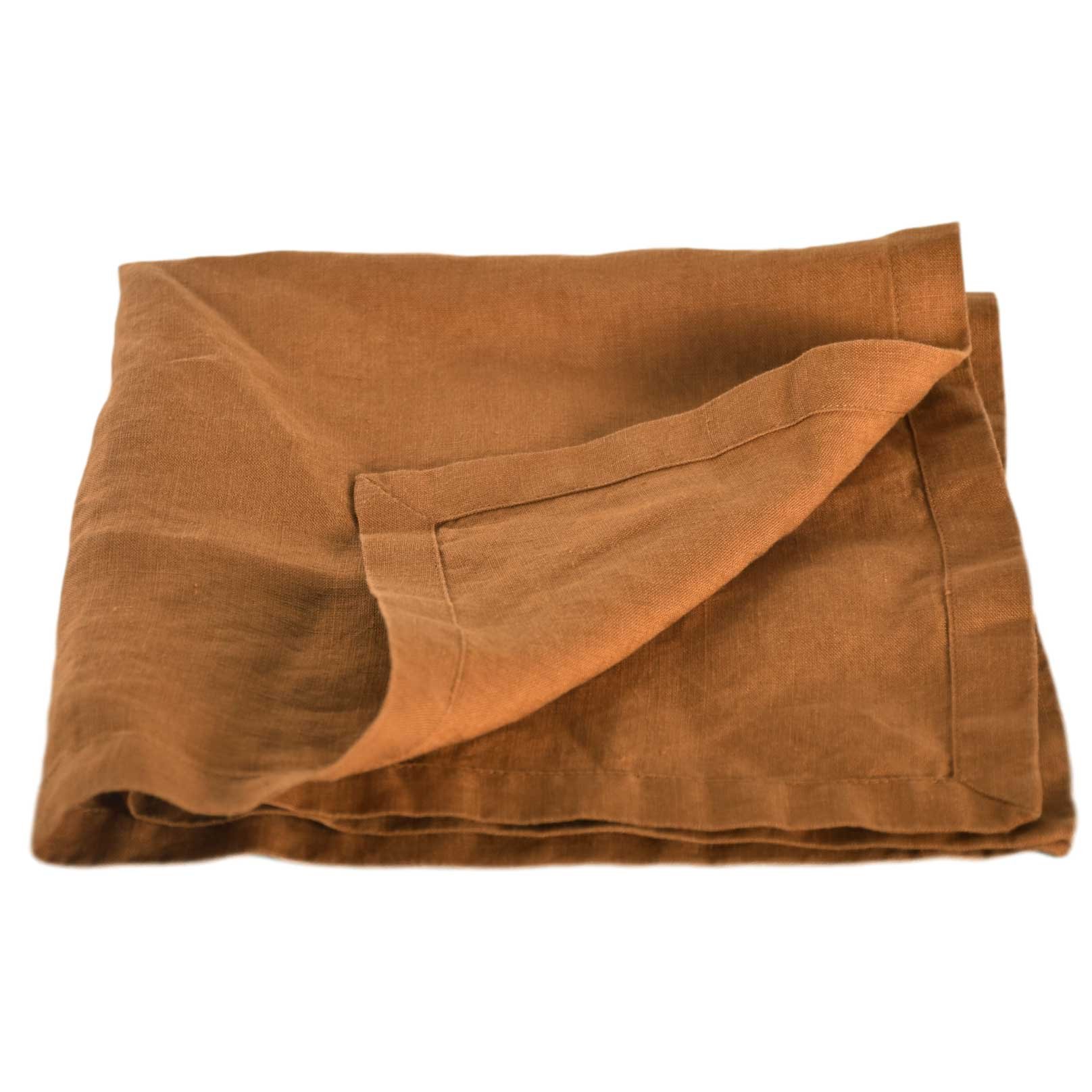 big sale for orange plain woven cloth table linen handkerchiefs 100% linen cocktail wedding napkins