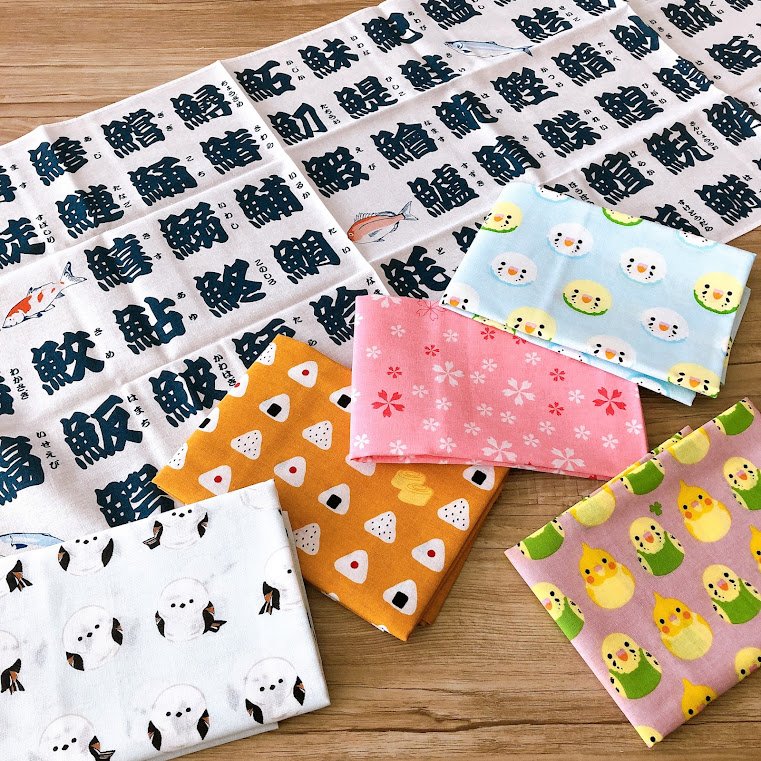 Wholesale High Quality Cotton Square Scarf Handkerchiefs From Japan