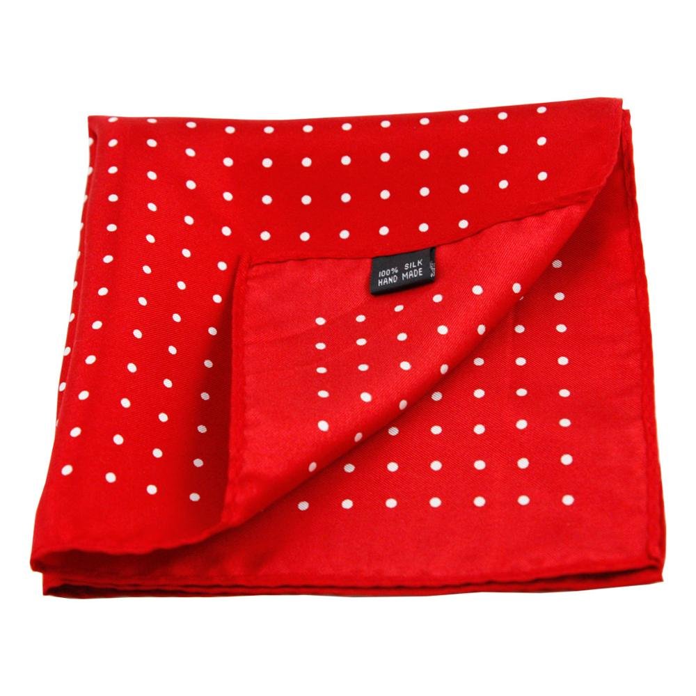 Men And Ladies Custom Printed Silk Pocket Square 100% Silk Handkerchief
