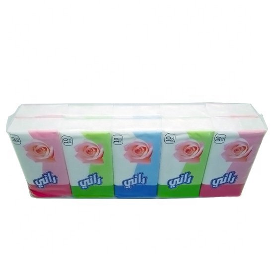 Factory OEM Wholesale Cute and Exquisite Packaging Handkerchief 1/2/3/4 ply Cleaning Mini Facial Pocket Tissue Paper