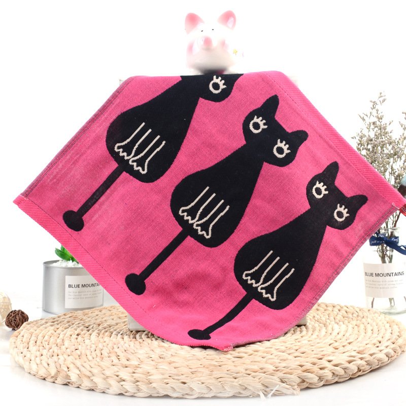 3 Layer Gauze 100% Cotton Towel Baby Rectangle Saliva Towel Hand Face Kindergarten Handkerchief Towel
