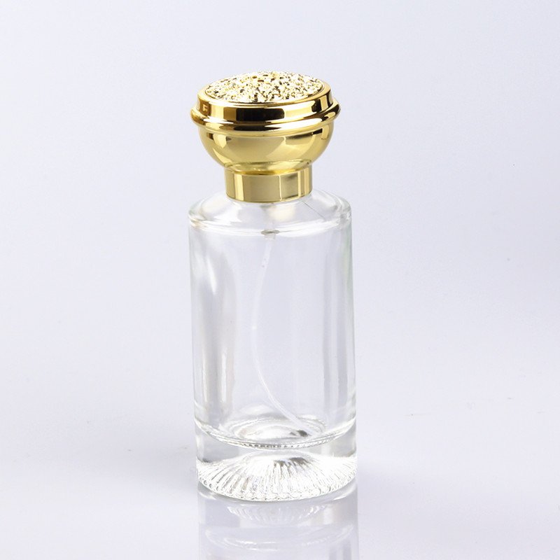 50ml shiny hot empty luxury perfume glass bottle set