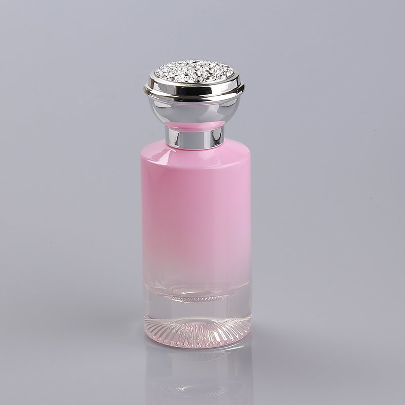 50ml shiny hot empty luxury perfume glass bottle set