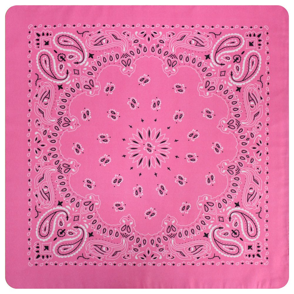 Custom Women Large Bandana Handkerchief Wholesale Colorful Tie Dye Paisley Cowboy Hair Wrap Scarfs For Men