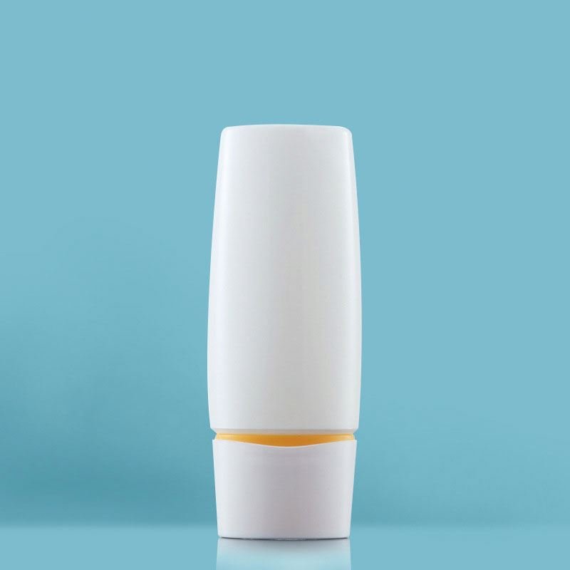 Cosmetic Packing White Soft Tube 50ml Plastic Squeeze Sunscreen Cream Soft Tube
