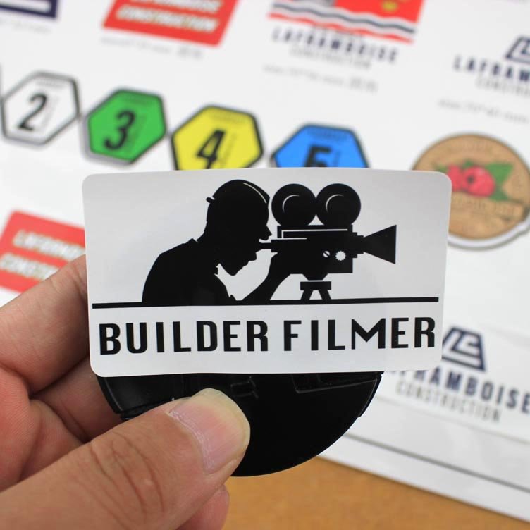 Custom Waterproof Vinyl Self Adhesive Logo Sticker Label, Printing Adhesive Product Design Printing Labels Stickers