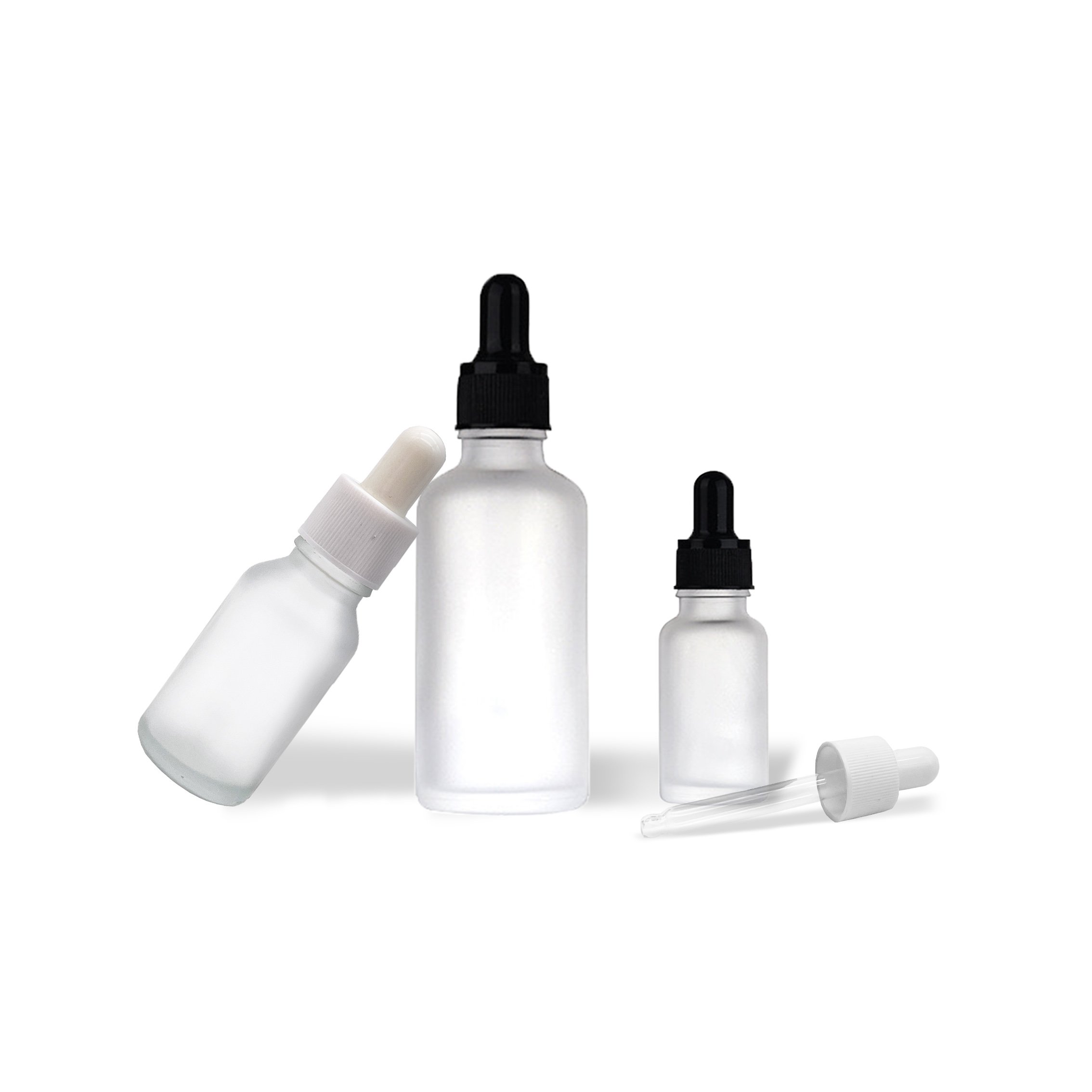 50ml 100ml Clear glass dropper bottle essential oil bottle