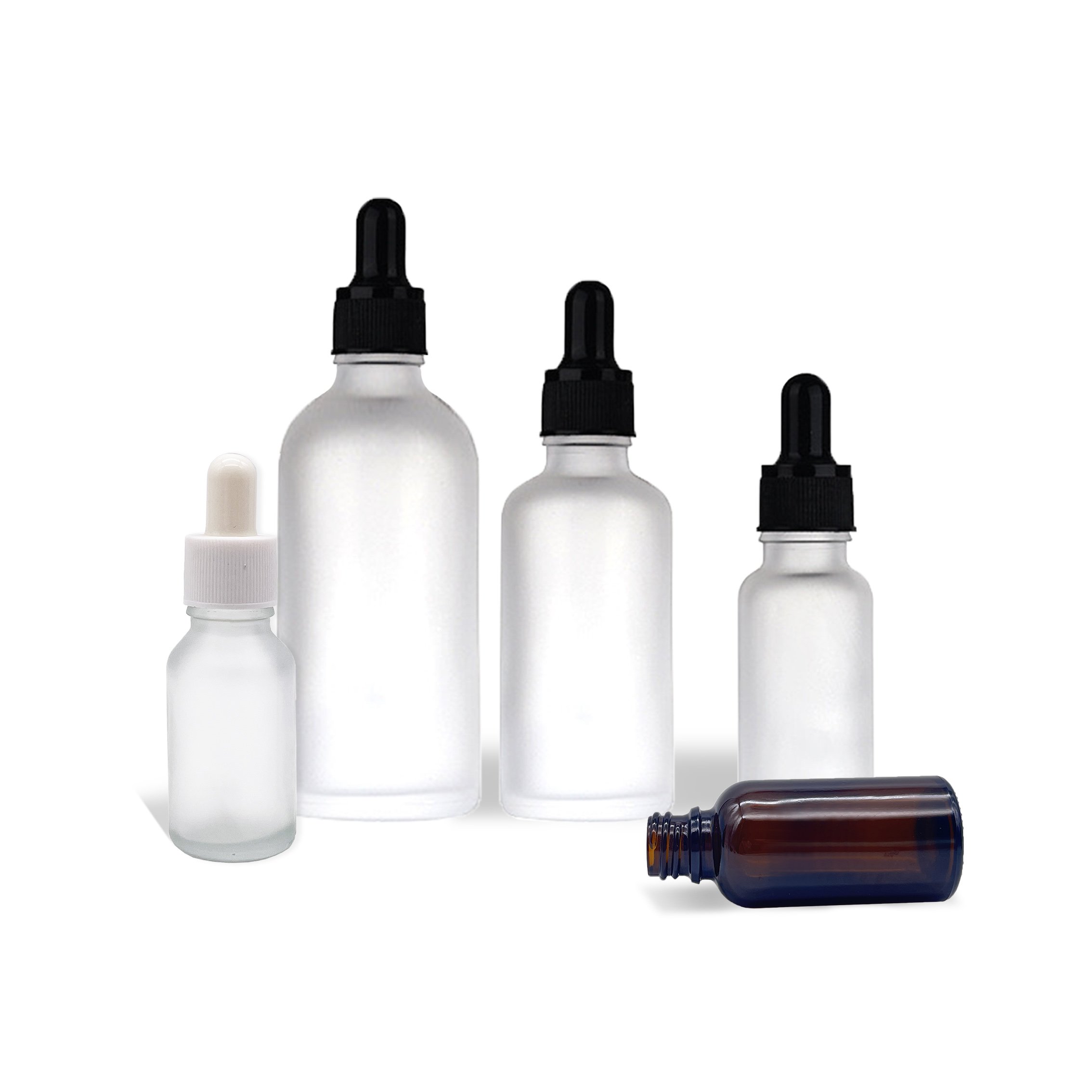 50ml 100ml Clear glass dropper bottle essential oil bottle