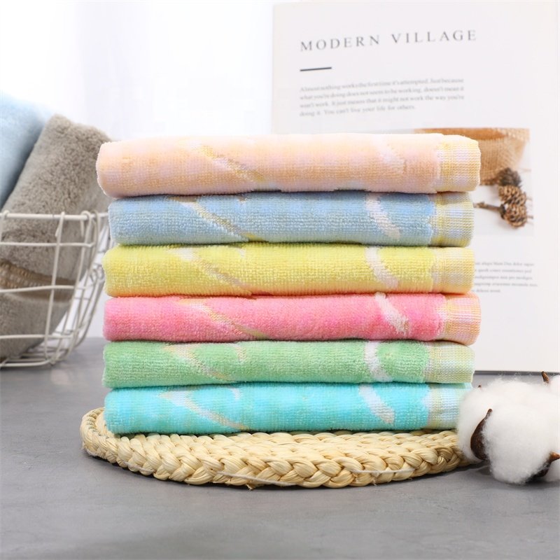 China Supplier Skin-friendly Breathable Woven Cotton Kids Handkerchief