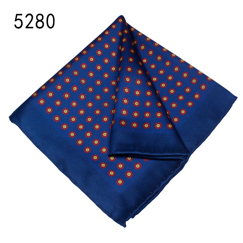 Digital printed pocket squares for men hot sale online pocket squares hand roll handkerchief