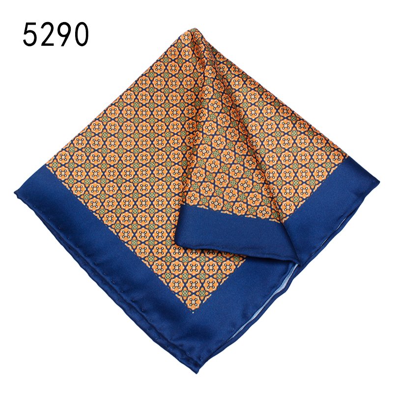 Digital printed pocket squares for men hot sale online pocket squares hand roll handkerchief