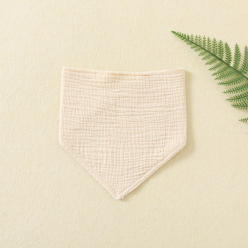 kids apron handkerchief blue bib newborn triangle towel crepe cloth meal towel bib apron for baby bibs