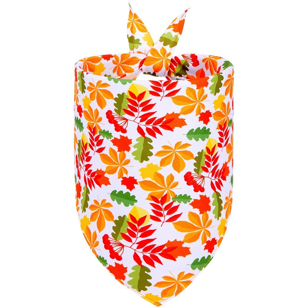Halloween Thanksgiving Dog Bandana Pet Scarf Handkerchief Bibs Pet Dog Supplies Custom Pet Bandana