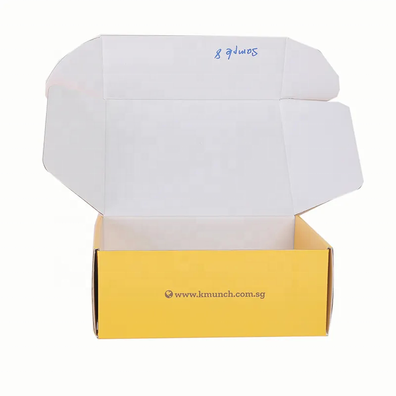 Forests Custom Color Printed Cardboard Box Mailing Apparel Box Corrugated Custom Shipping Boxes With Logo Packaging