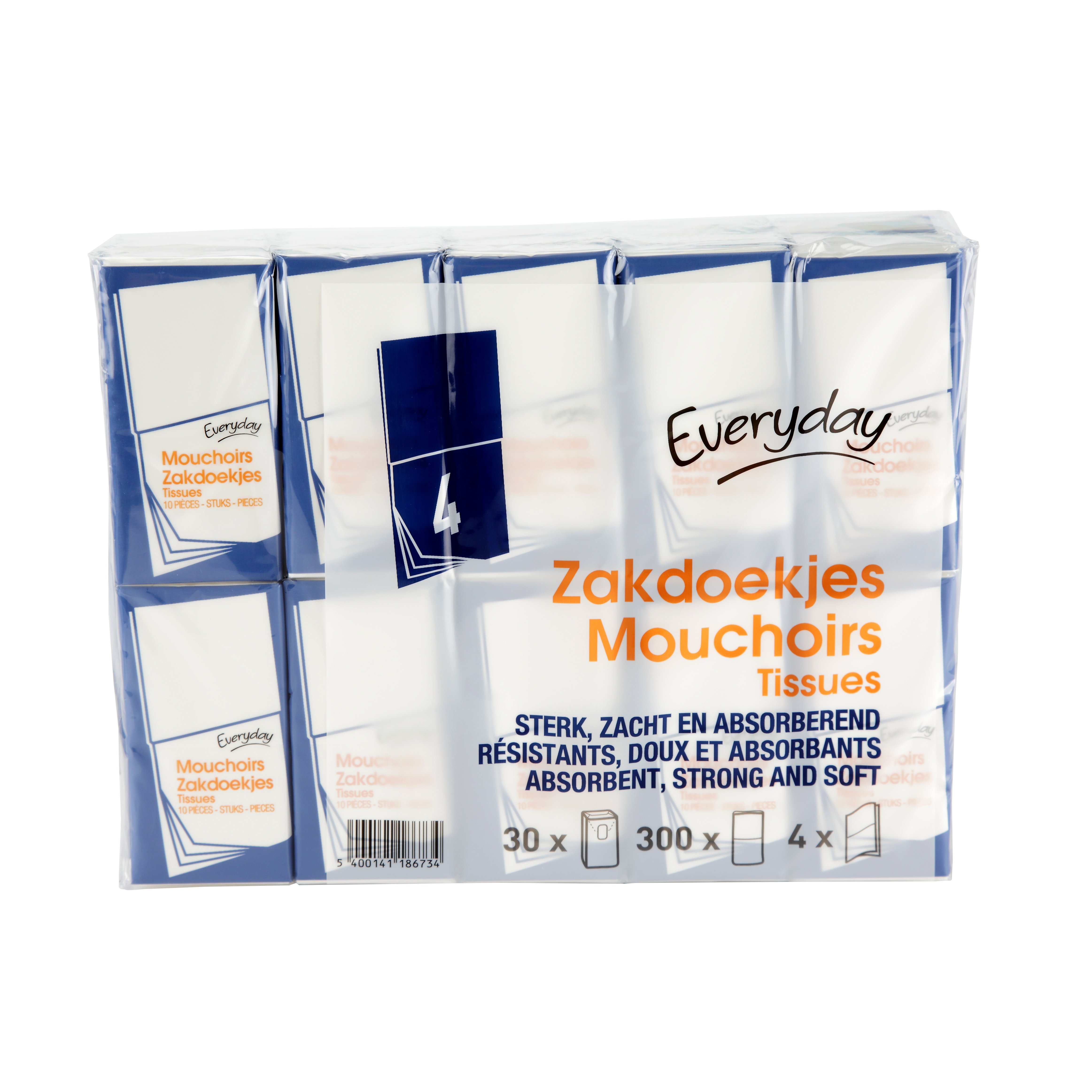 Facial Tissue 4 Layers 10 Pieces Of Portable Pocket Tissue Factory Wholesale Paper Handkerchief Square Napkin