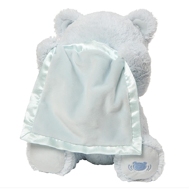 Kawaii Hide And Seek Bear Toy Children's Day Gift Baby Plush Learn To Talk Peekaboo Handkerchief