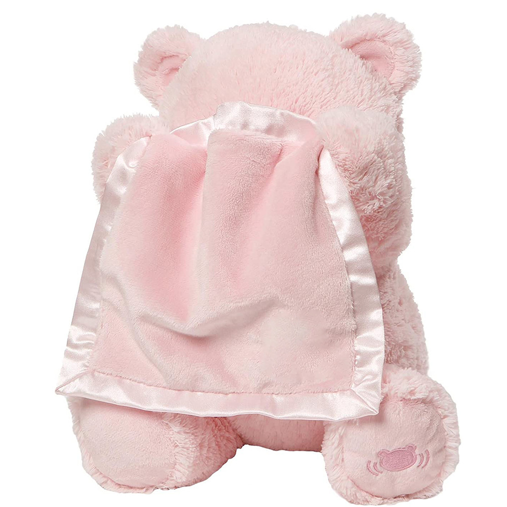 Kawaii Hide And Seek Bear Toy Children's Day Gift Baby Plush Learn To Talk Peekaboo Handkerchief