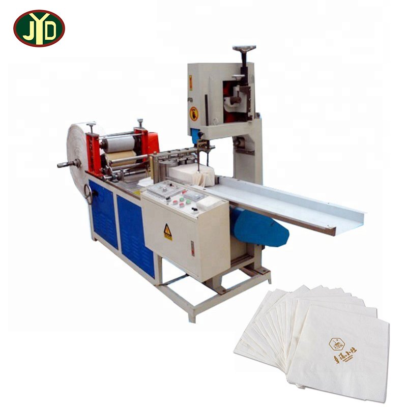 Fully automatic napkin paper folding machine handkerchief napkin making factory