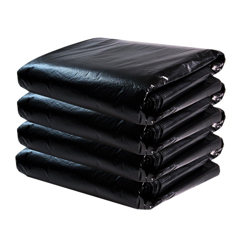 Plasticplace 55 gallon garbage bag Black garbage Plastic bag