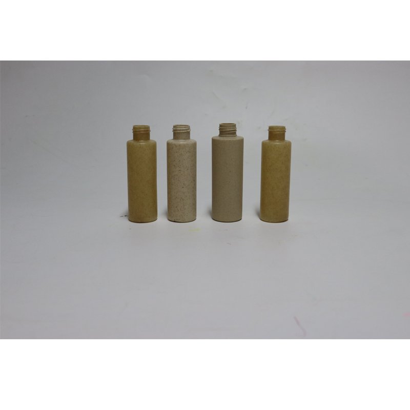 Bottle Material Wheat Straw White Tube Shampoo biodegradable cosmetic packaging bio degradable bottle envases biodegradables