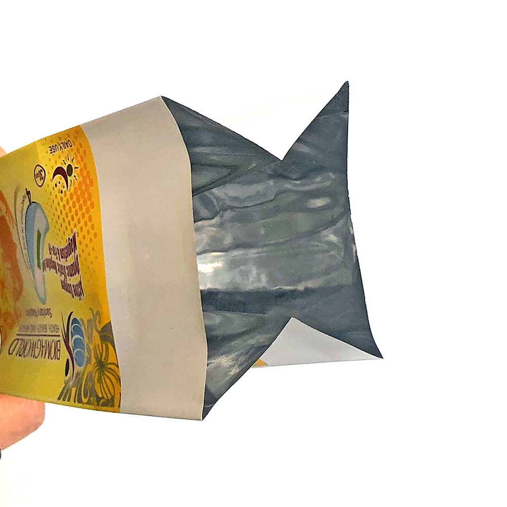 Wholesales manufacture high barrier plastic pad packaging bags sanitary napkin packing gusseted bag