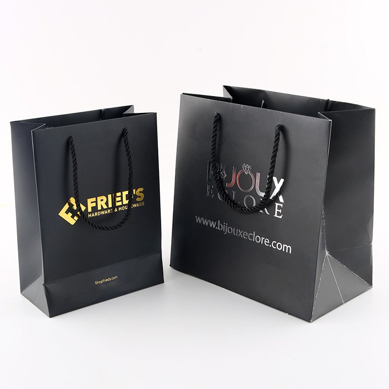 wholesale luxury packaging Custom Luxury Gift Garment Paper Shopping Bags With Logo Print