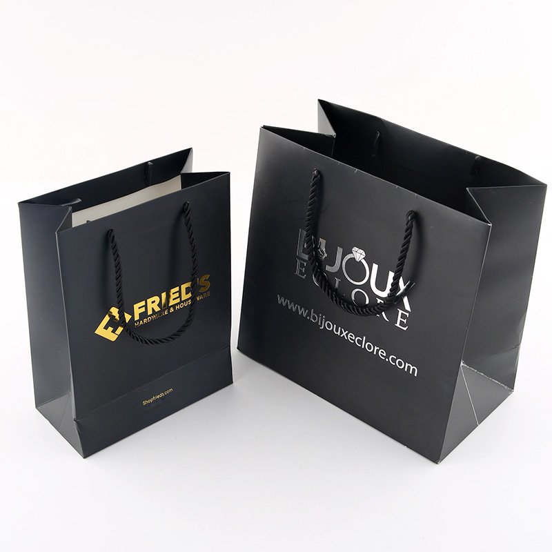 wholesale luxury packaging Custom Luxury Gift Garment Paper Shopping Bags With Logo Print