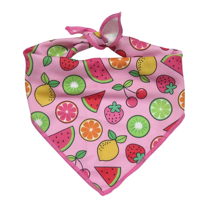 Factory Adjustable Triangle Dog Handkerchief Custom Pattern Colorful Personalized Dog Bandana Collar