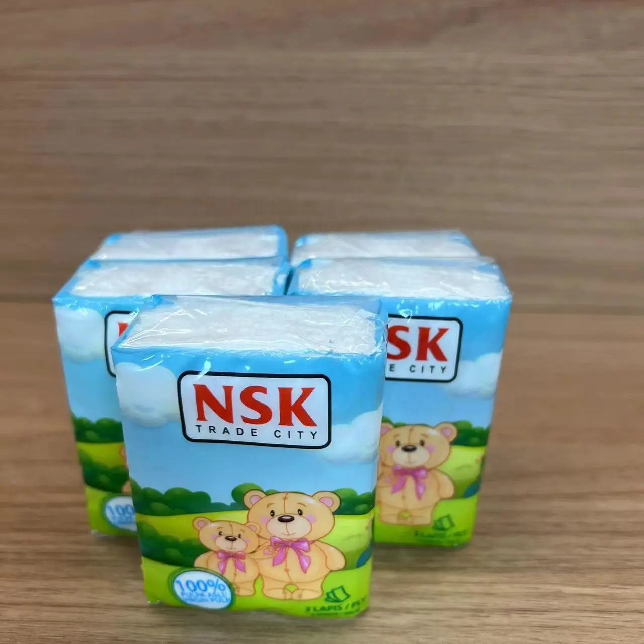 Factory Wholesale Cute and Exquisite Packaging Handkerchief 1/2/3/4 ply Customized cleaning Mini Facial Pocket tissue paper