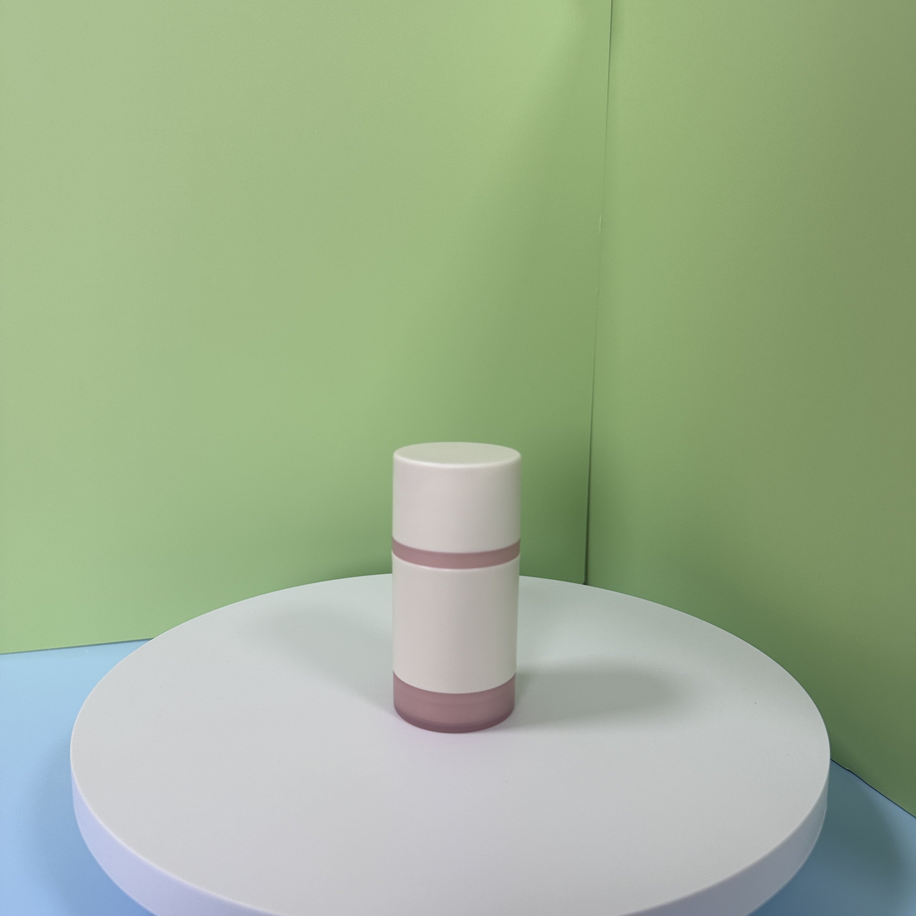 Wholesale 75ml Refillable Deodorant Packaging Bottle Round Plastic Twist Up Bottom Deodorant Stick Tube Container