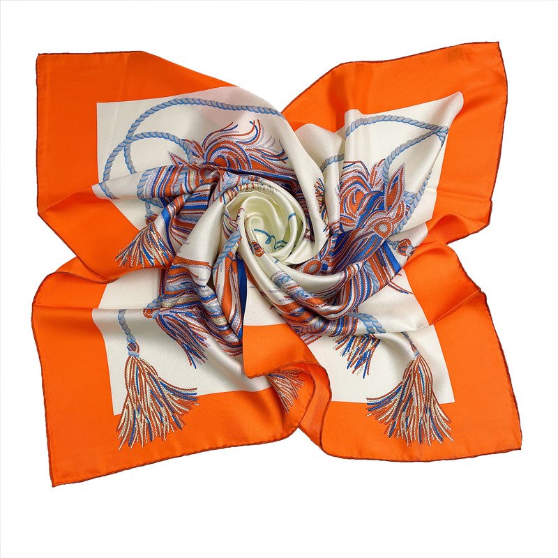 Customized scarf digital print scarf handkerchiefs for women