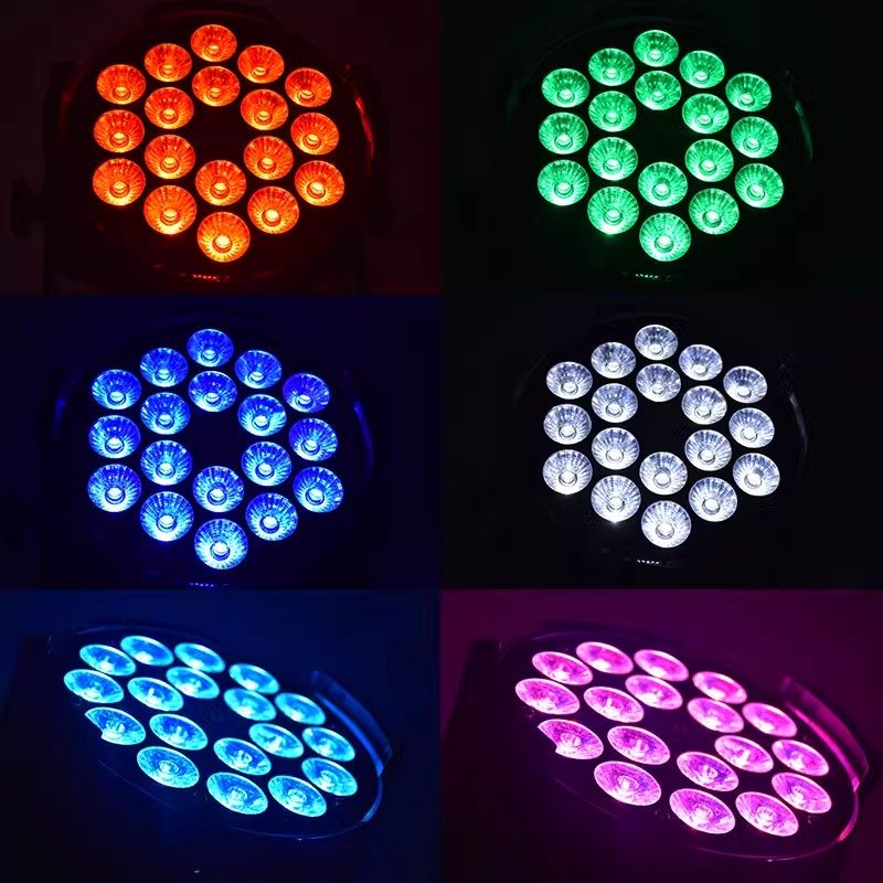 18 full-color handkerchief led four-in-one 24 five-in-one bar KTV stage light dyeing lamp performance wedding