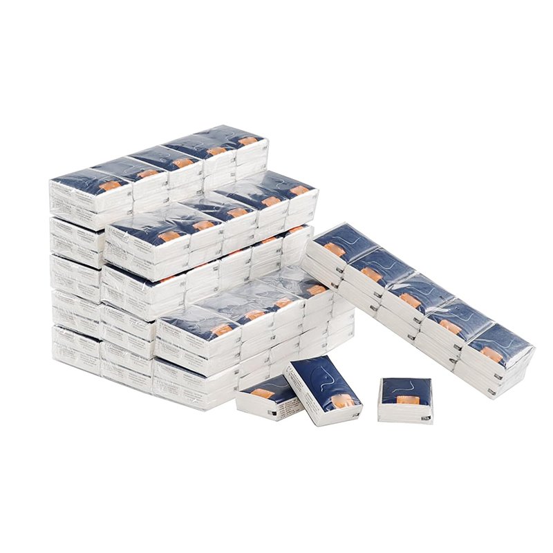 Small Pocket Tissue Traveling Pack Sustanible Disposable Custom Handkerchief Pocket Tissue Paper