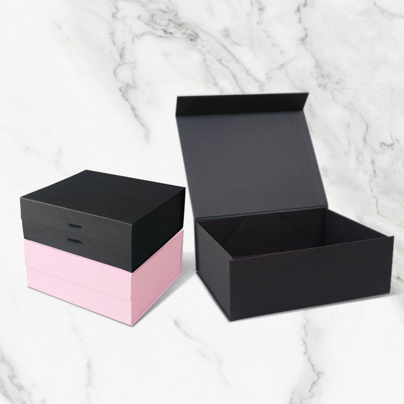 Custom Pink Printed Cardboard Magnetic Lid Caja de regalo Packaging Magnet Rigid Paper Gift Box for Personal care Boxes