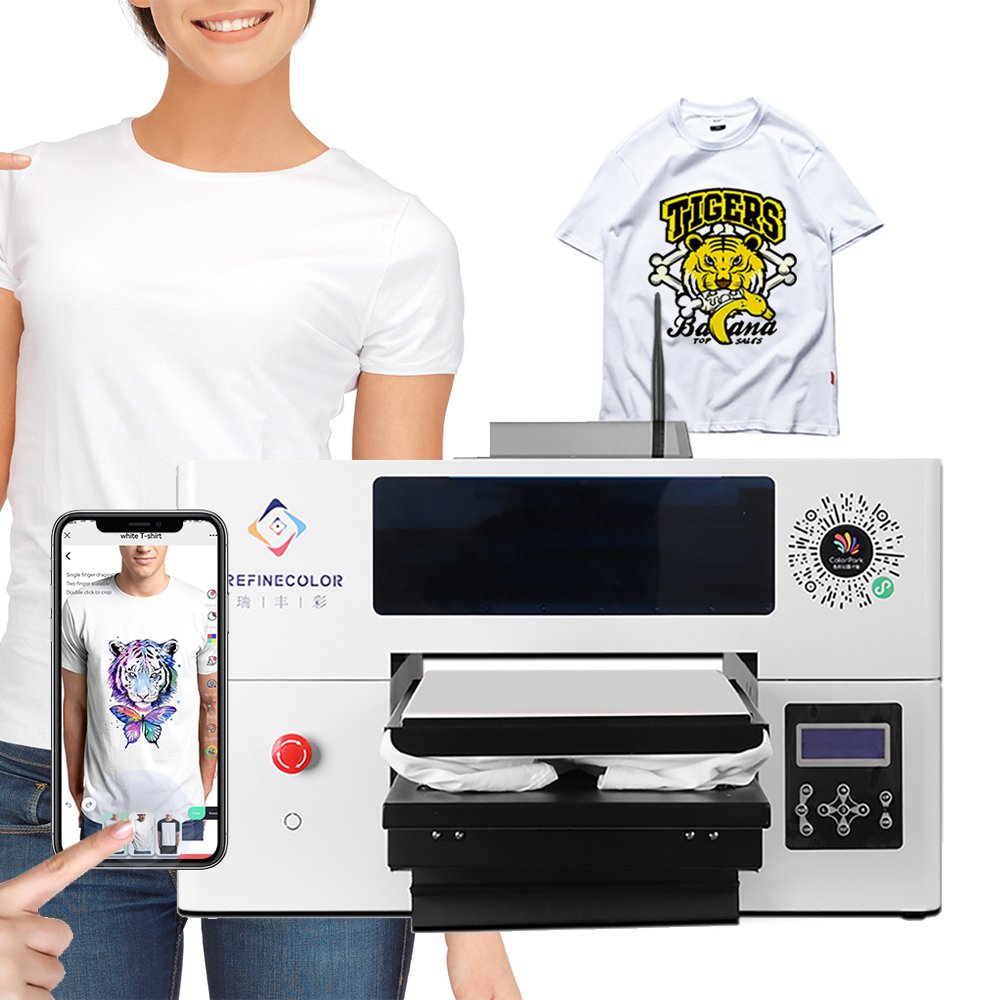 Dtg Printer T-shirt Printing Machine High Speed Sublimation Dtg Printer Textile Inkjet Dtg Printer