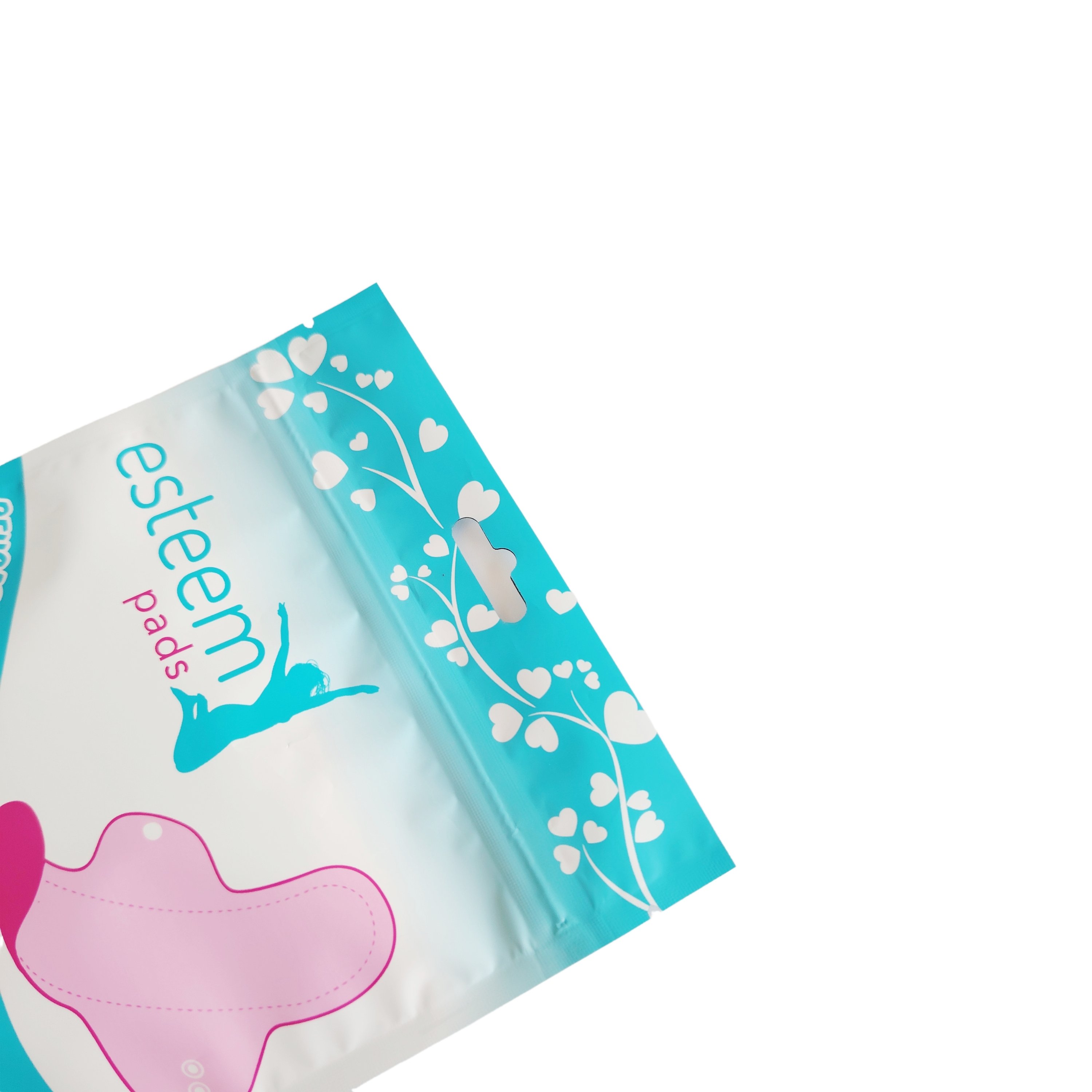 New Arrival Custom Printing Packaging Bags Used In Disposable Products Plastic Package For Female Sanitary Pads