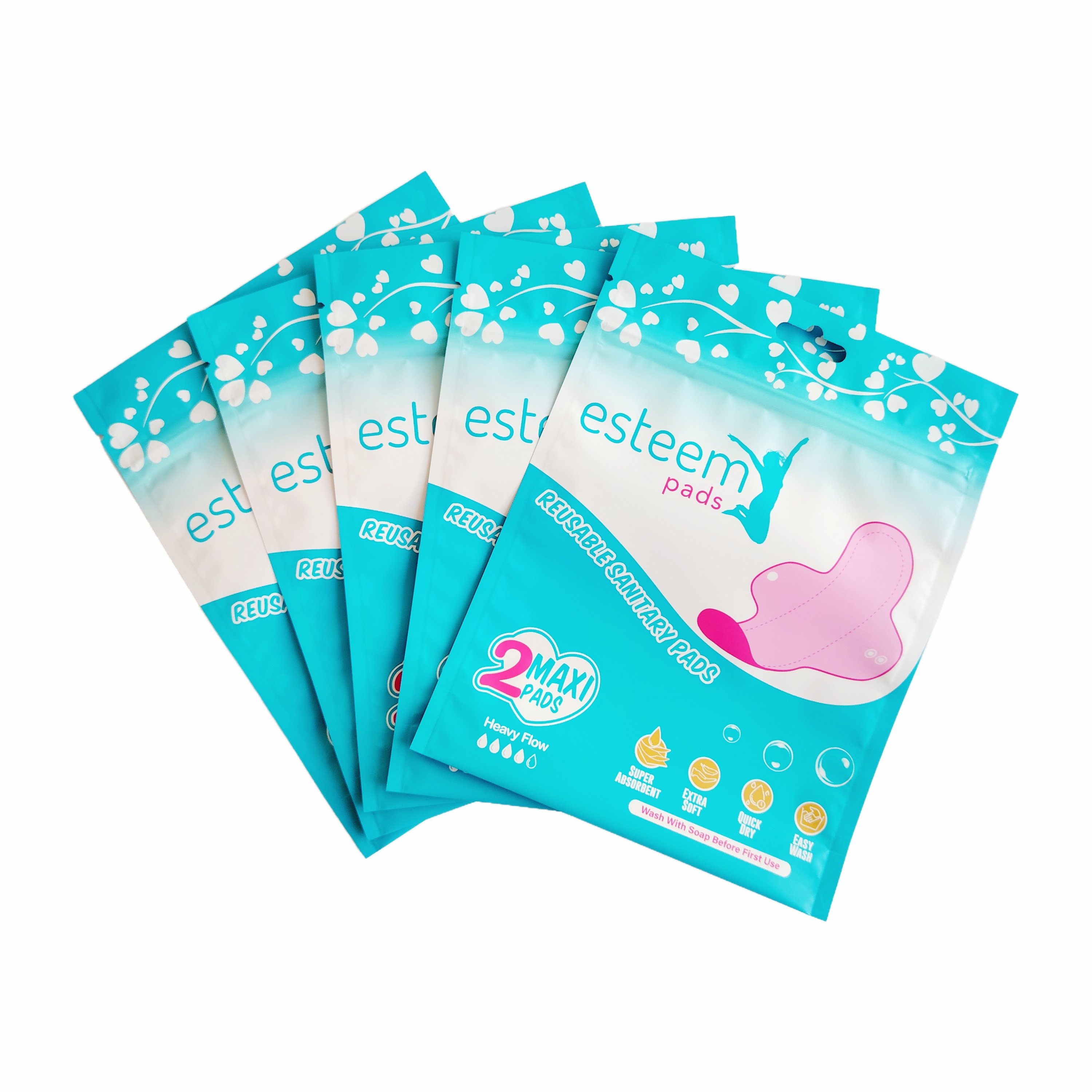 New Arrival Custom Printing Packaging Bags Used In Disposable Products Plastic Package For Female Sanitary Pads