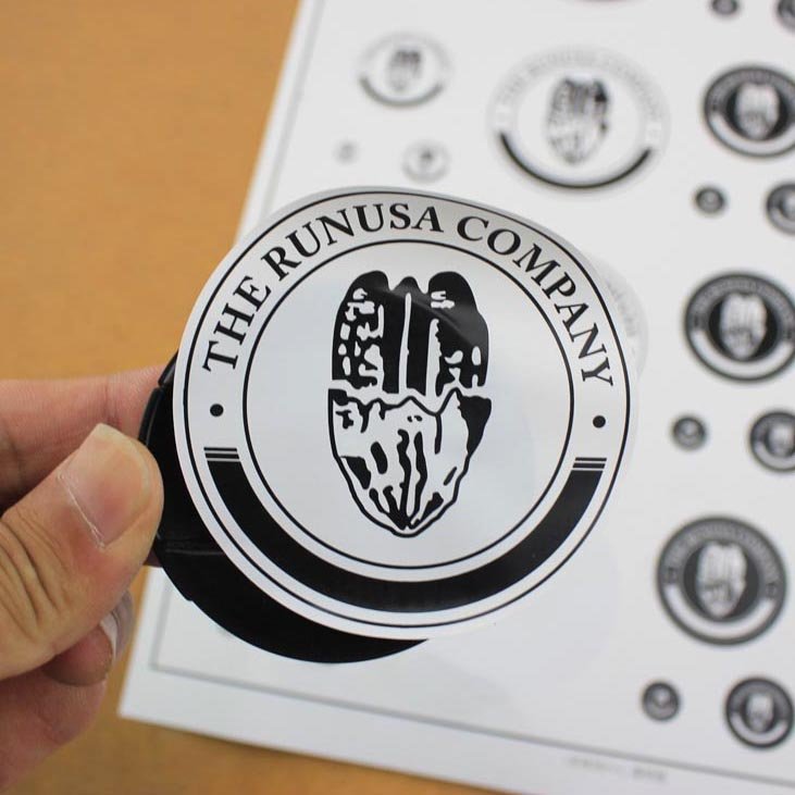 Manufacturers Custom Private Brand Name Printing Logo Adhesive sheet Labels Stickers for Packaging